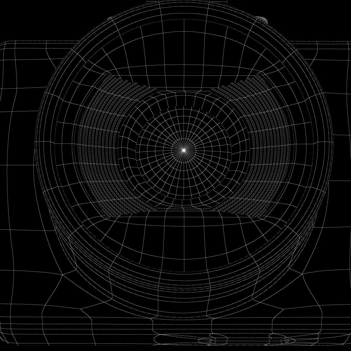 Camera Gimbal DJI Phantom 4 PRO Low-poly 3D model_35