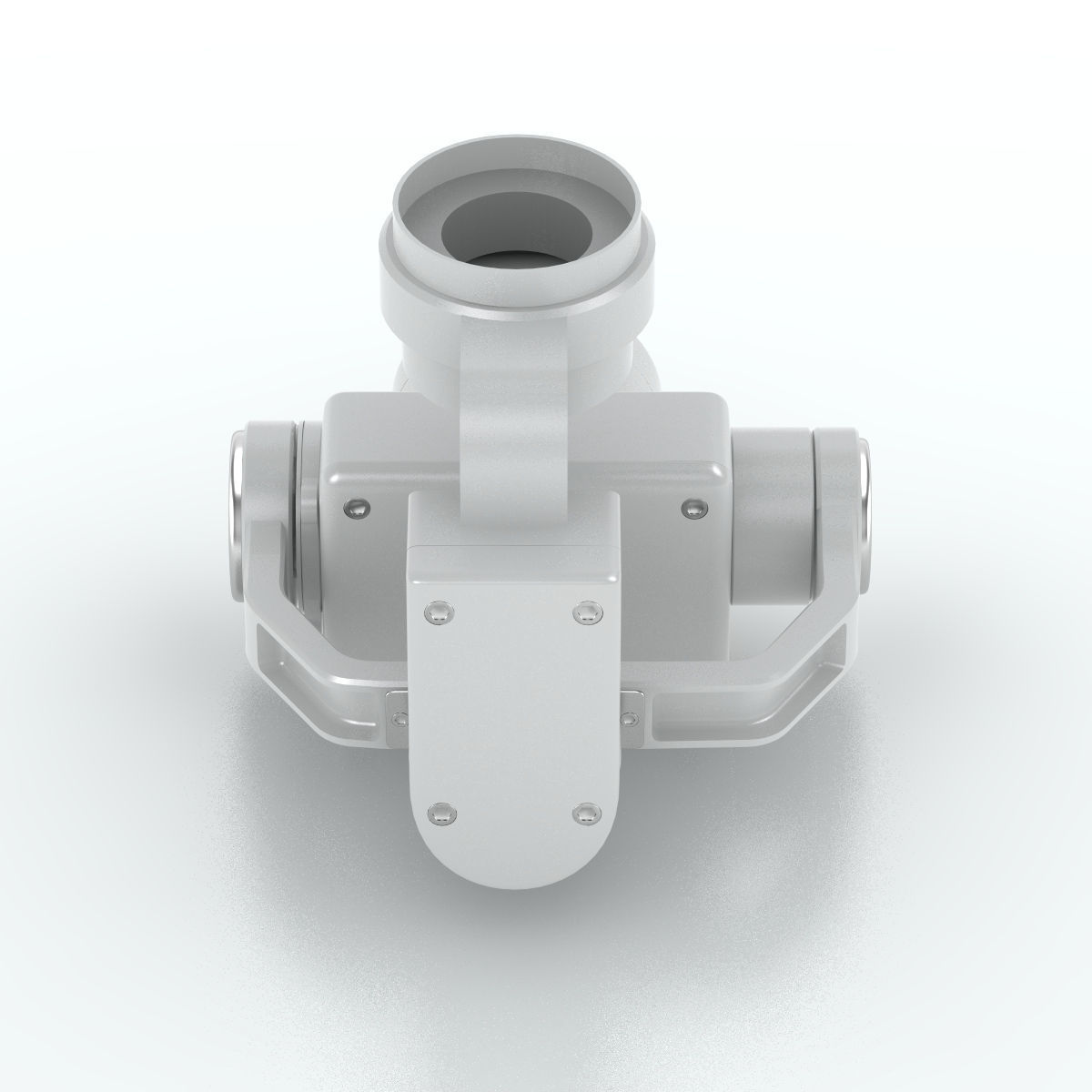 Camera Gimbal DJI Phantom 4 PRO Low-poly 3D model_21