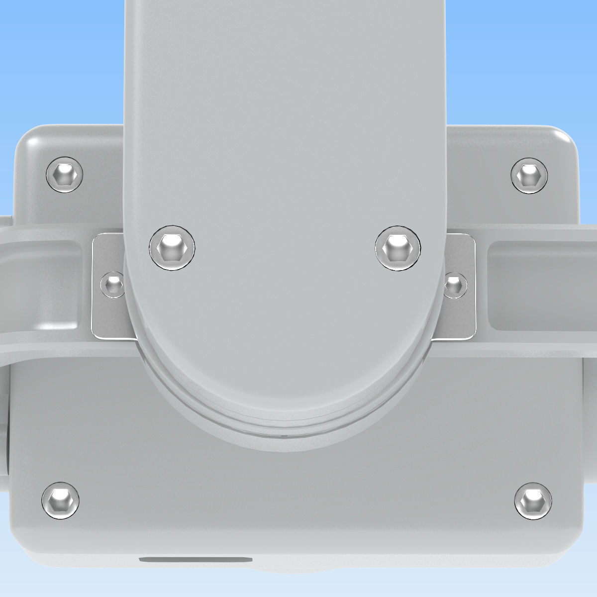 Camera Gimbal DJI Phantom 4 PRO Low-poly 3D model_12