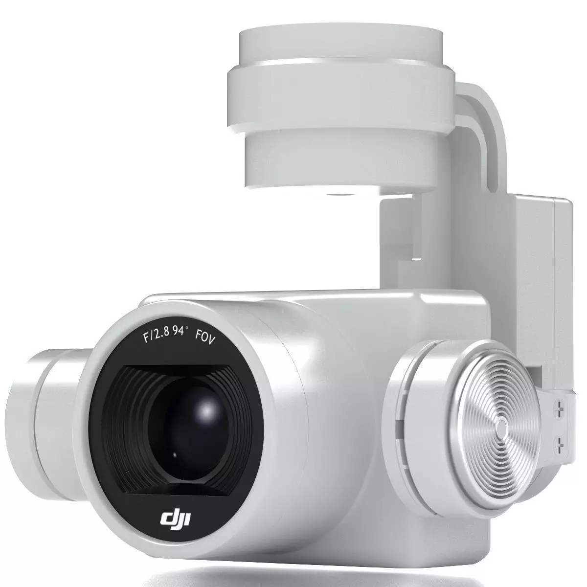 Camera Gimbal DJI Phantom 4 PRO Low-poly 3D model_0