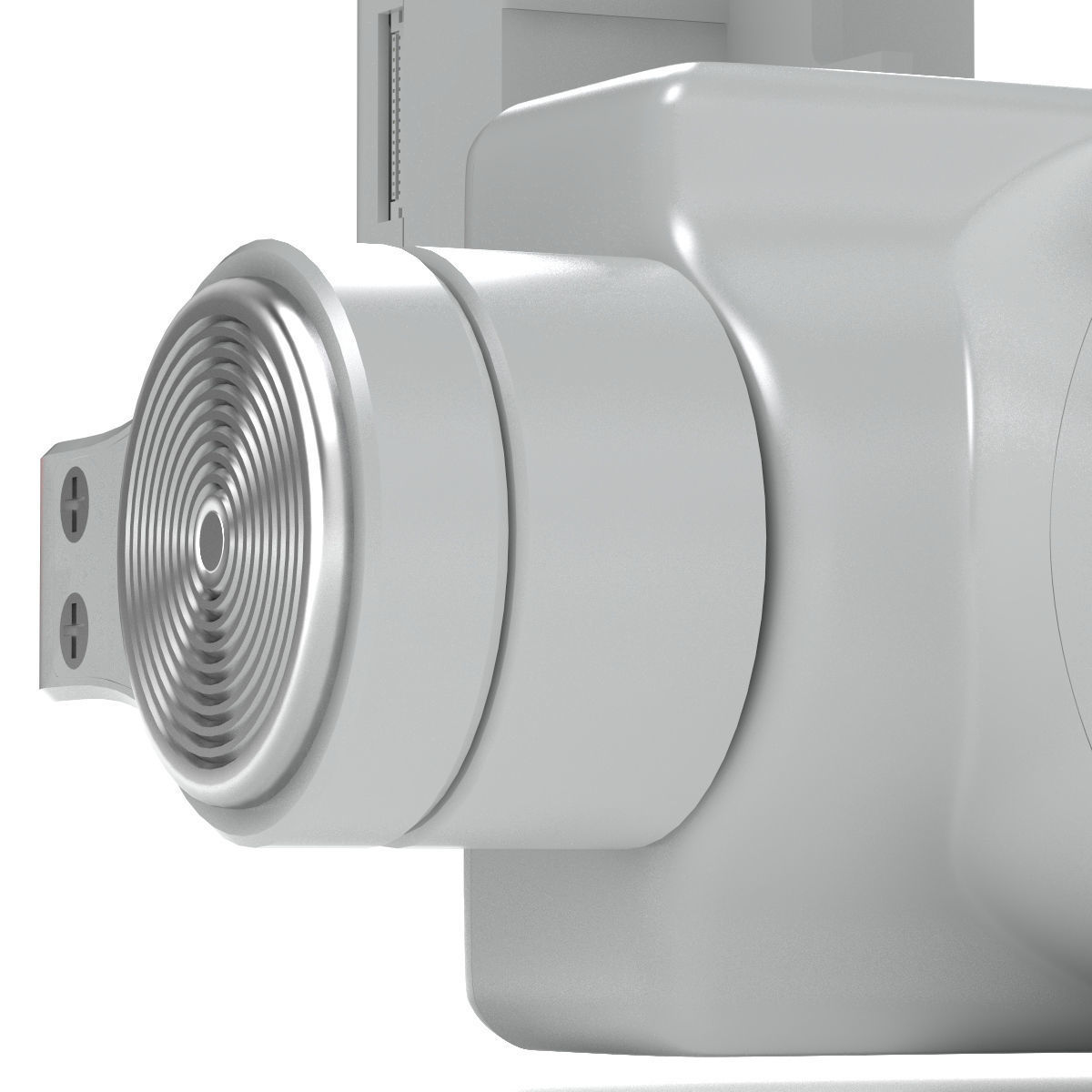 Camera Gimbal DJI Phantom 4 PRO Low-poly 3D model_8