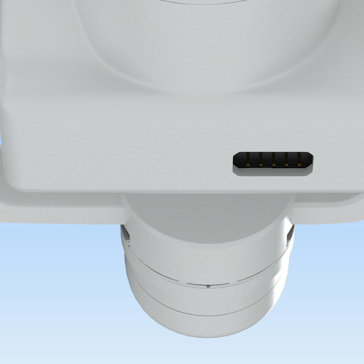 Camera Gimbal DJI Phantom 4 PRO Low-poly 3D model_17