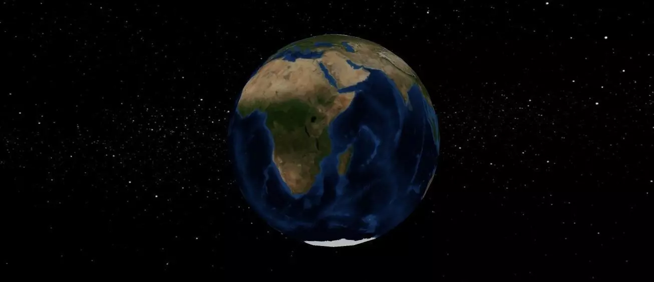 earth lowpoly 1 in space Free low-poly 3D model