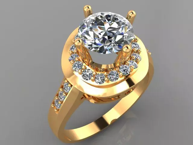 WEDDING RING 3D print model