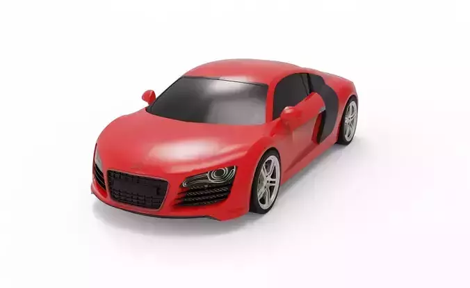 Audi R8 Car Free 3D model
