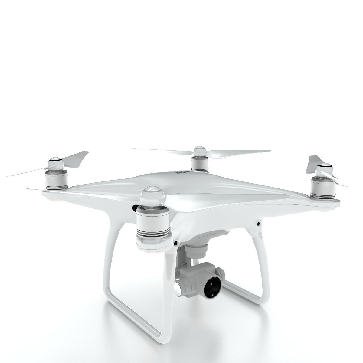 DJI Phantom 4 pro 3D model_2