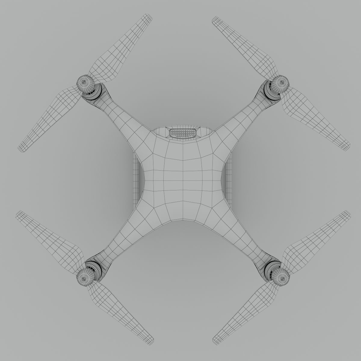 DJI Phantom 4 pro 3D model_25