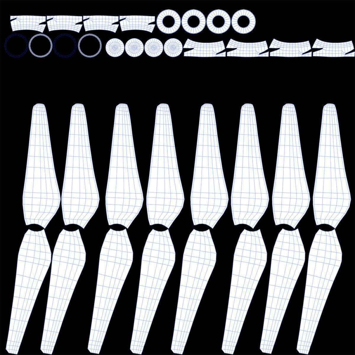 DJI Phantom 4 pro 3D model_7