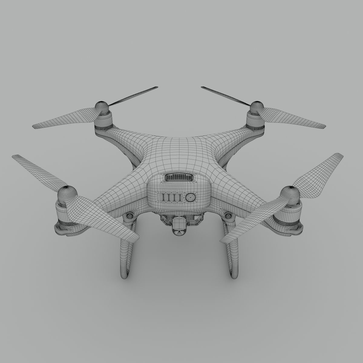 DJI Phantom 4 pro 3D model_23