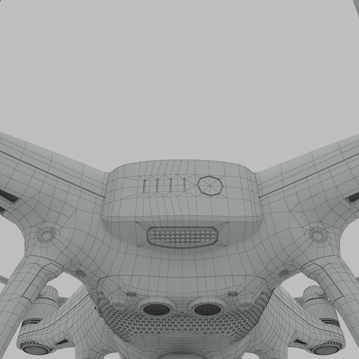 DJI Phantom 4 pro 3D model_27