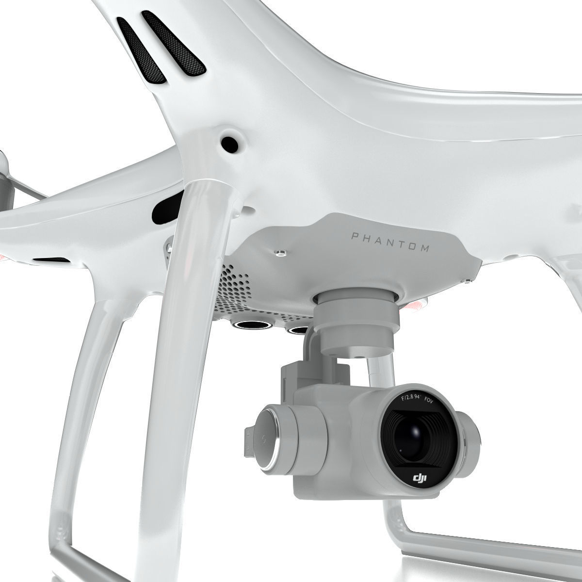 DJI Phantom 4 pro 3D model_13