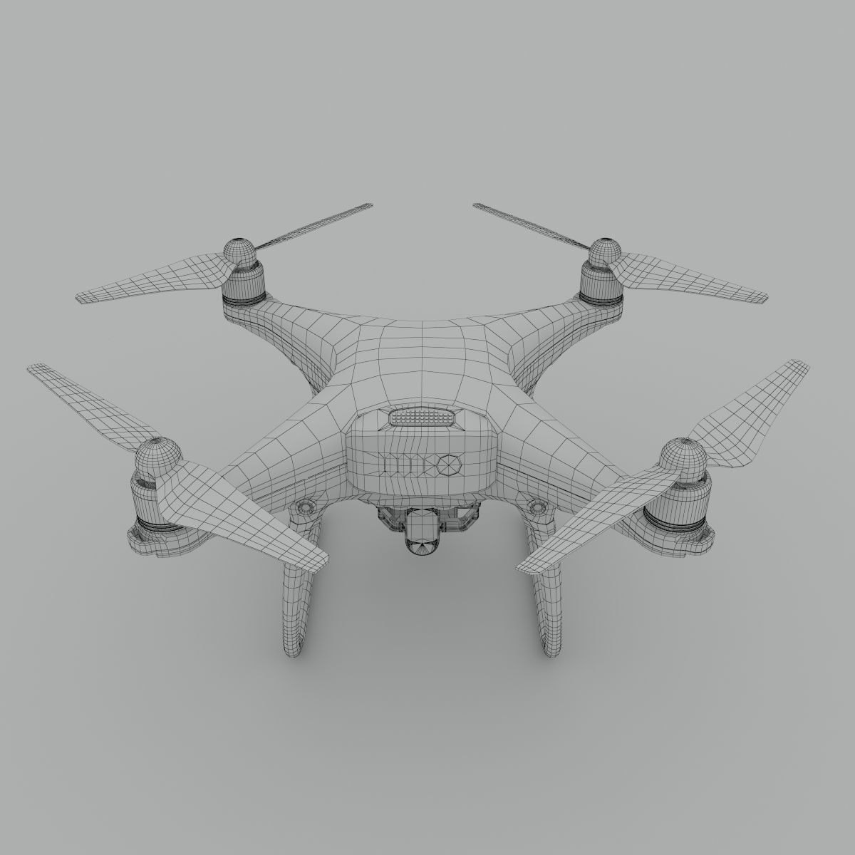 DJI Phantom 4 pro 3D model_24