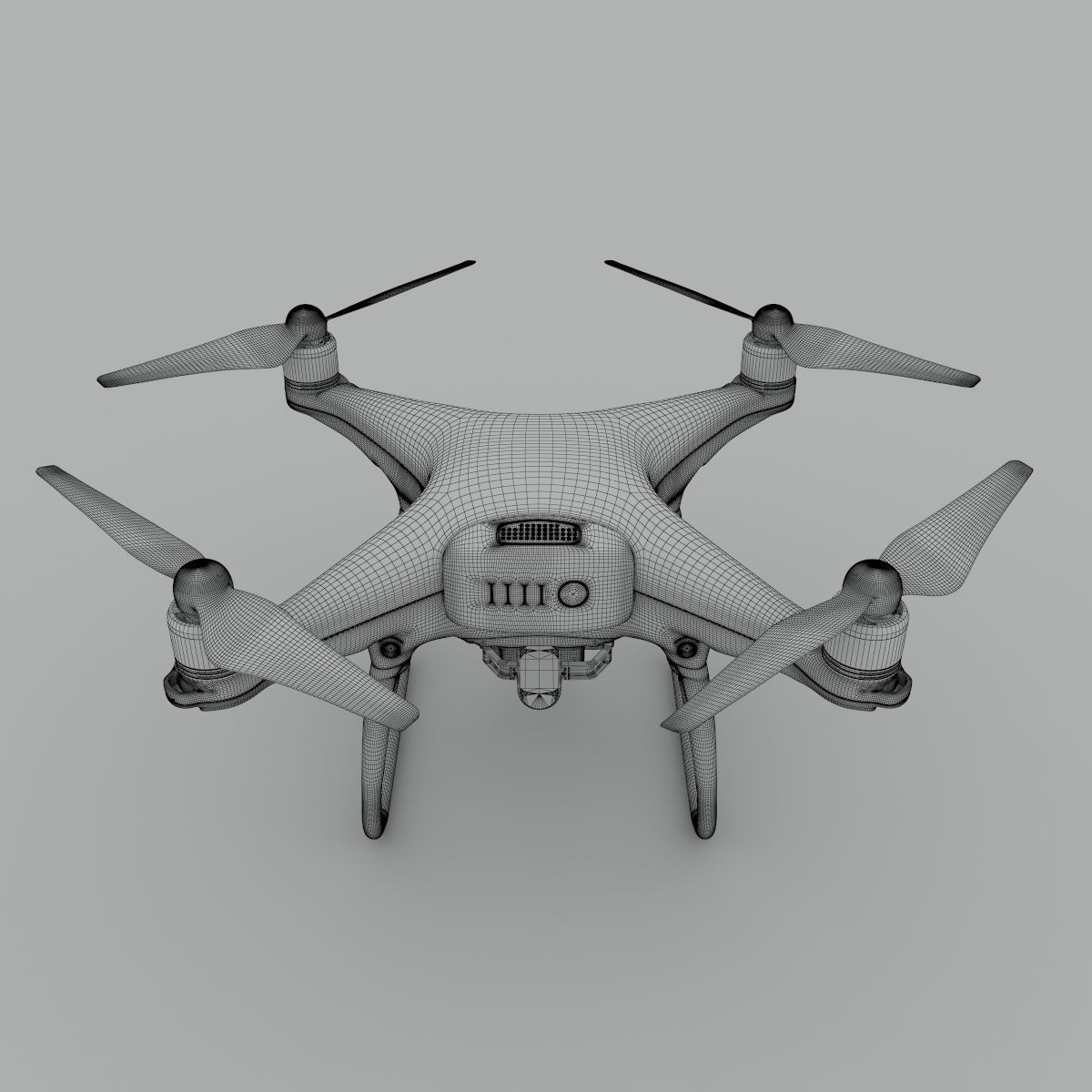 DJI Phantom 4 pro 3D model_26