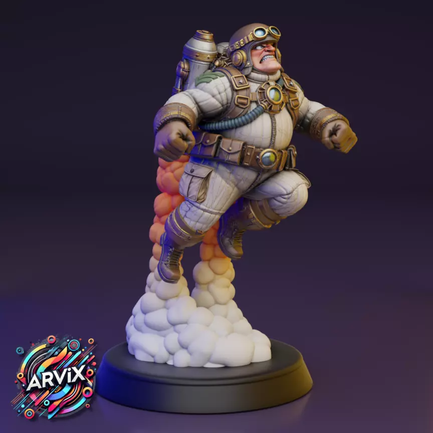 Rocket Harry 3D print model