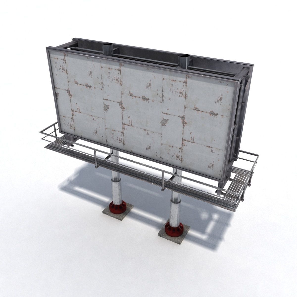 Low Poly Roof Element PACK Low-poly 3D model_20