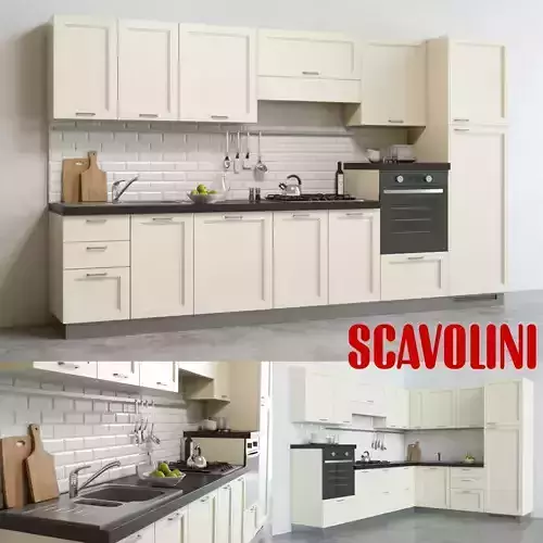 Scavolini Colony Kitchen 2 Shapes