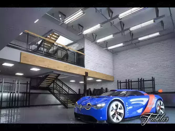 Garage 01 and Renault Alpine concept