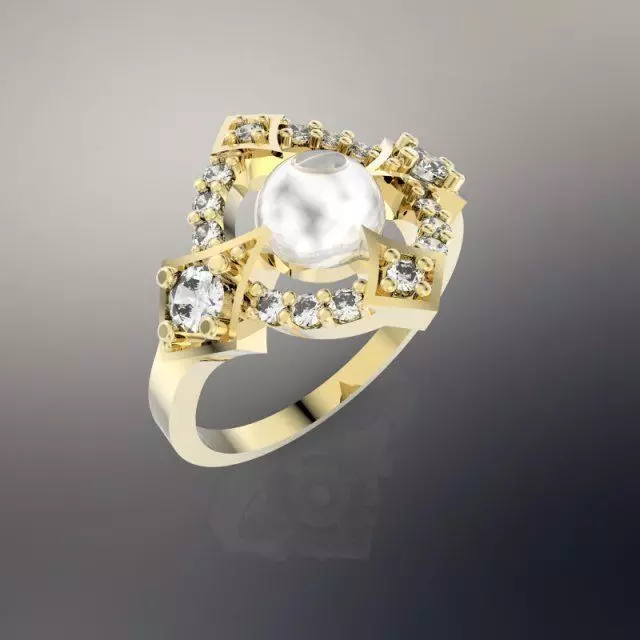 Ring of iranian Free 3D model_0