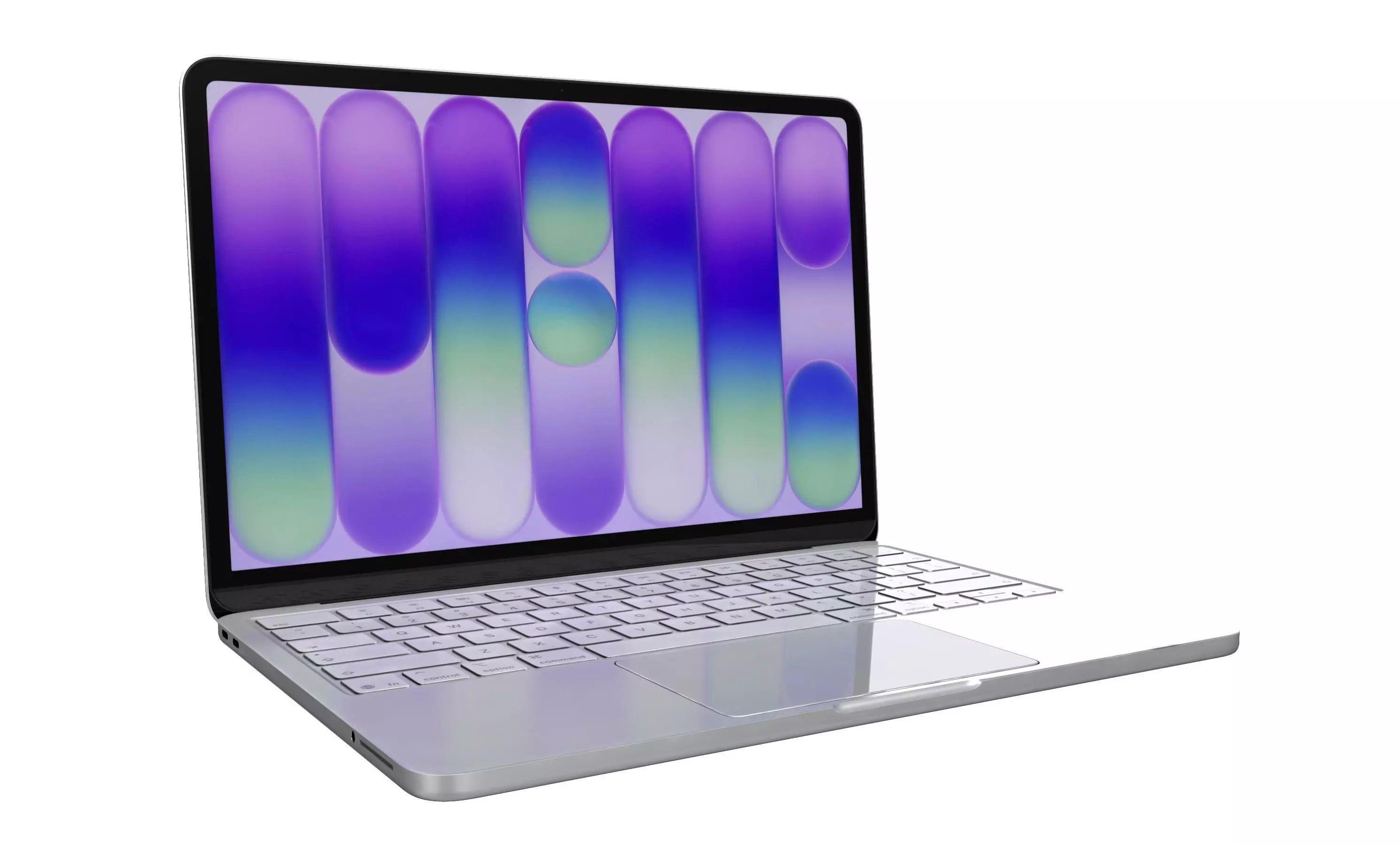 Apple Macbook Neo Silver 3D model | CGTrader