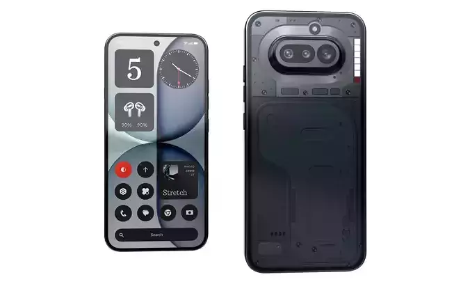Nothing Phone 4a Pro Black 3D model | CGTrader