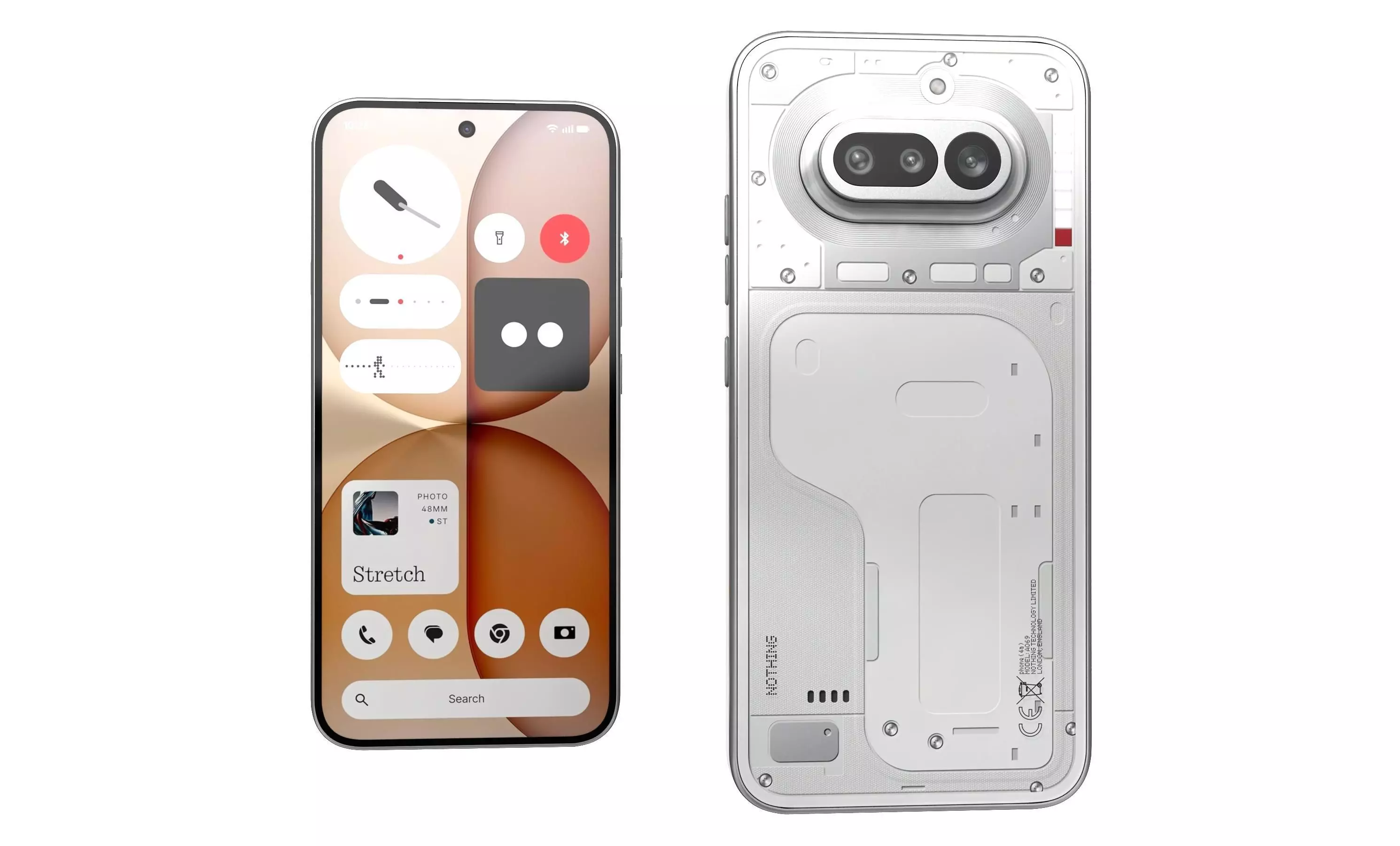 Nothing Phone 4a White 3D model | CGTrader