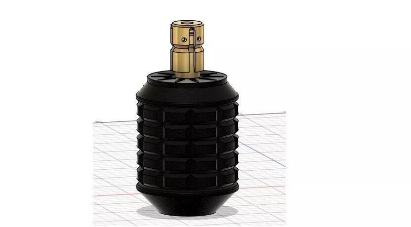 IJA Type 97 Grenade 3D Printable Model 3D print model