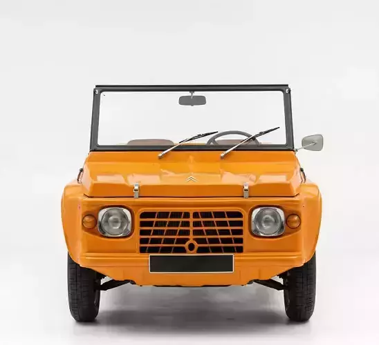 Citroen Mehari Low-poly 3D model 3