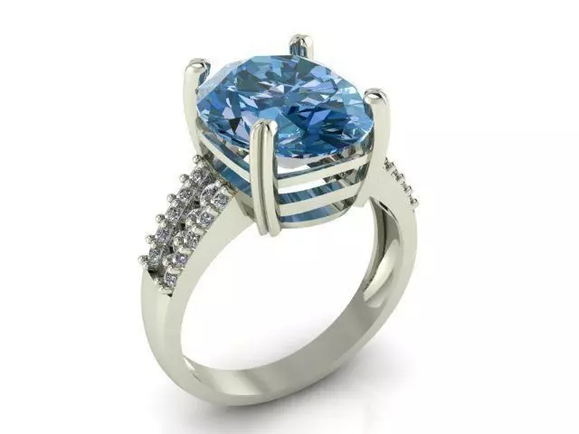 Ring T00103 3D print model_0