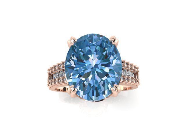 Ring T00103 3D print model_1