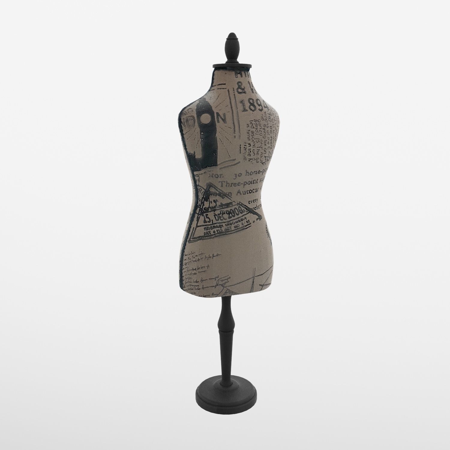 sewing body 3DSCAN 3D model_2