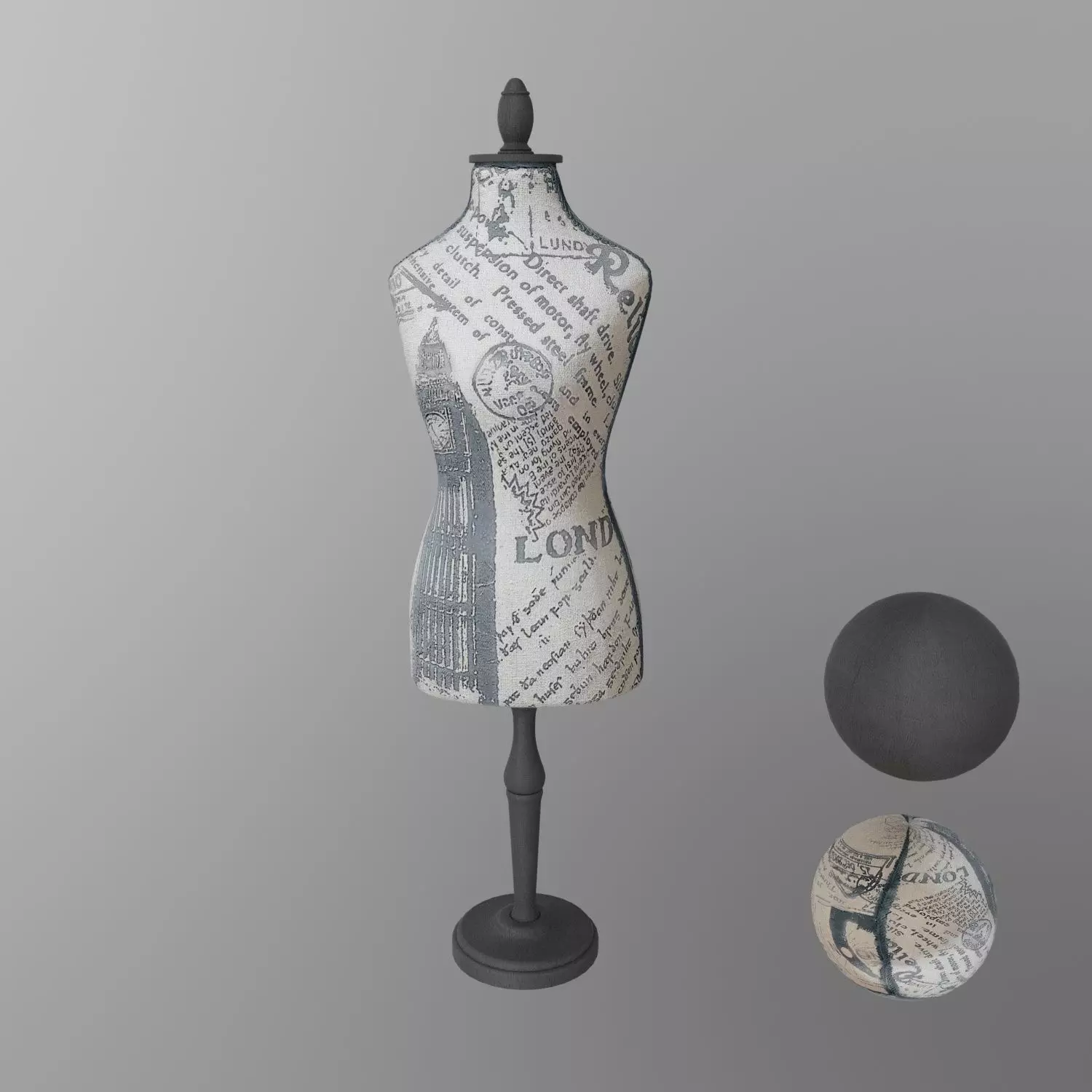 sewing body 3DSCAN 3D model_0