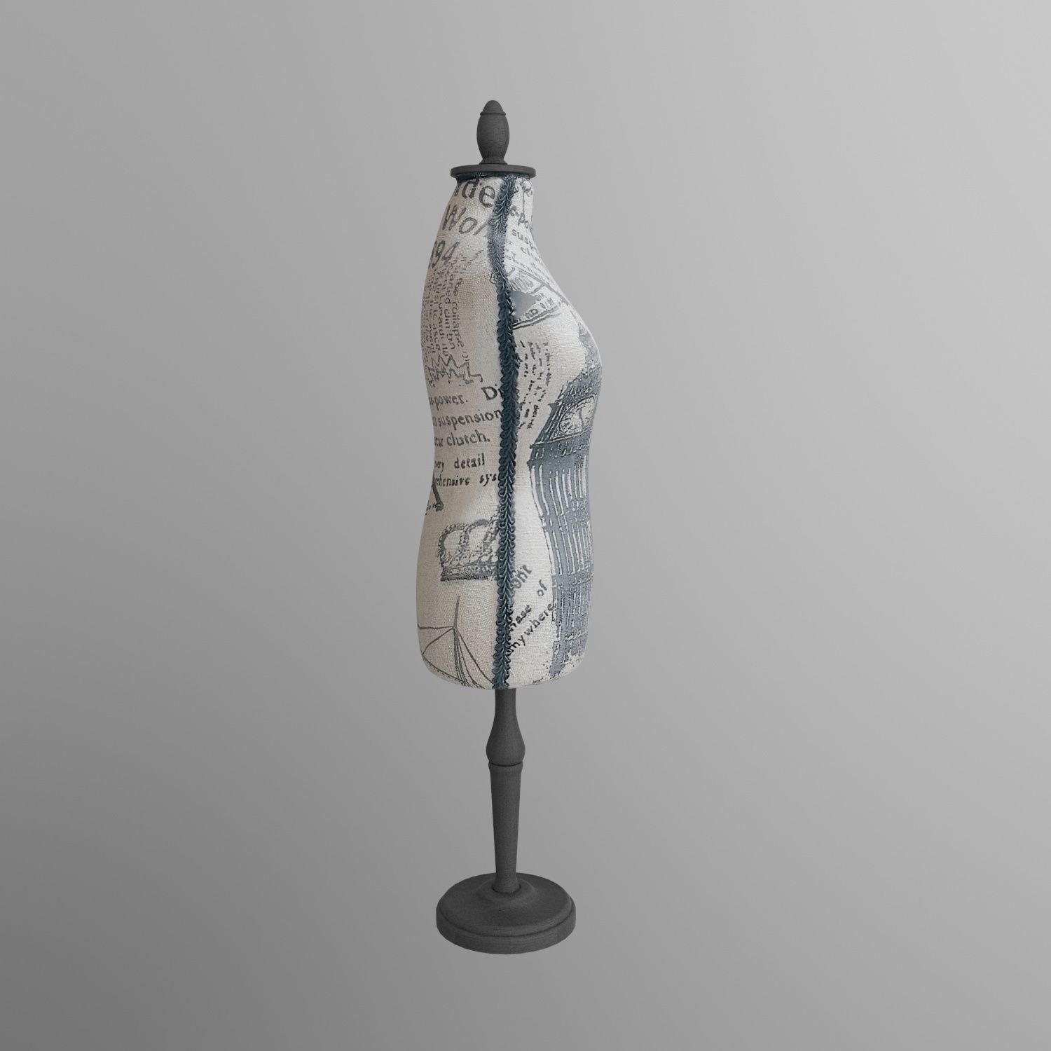 sewing body 3DSCAN 3D model_1