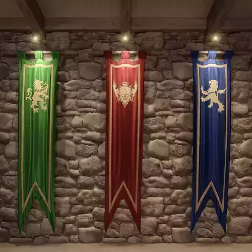 Medieval flags