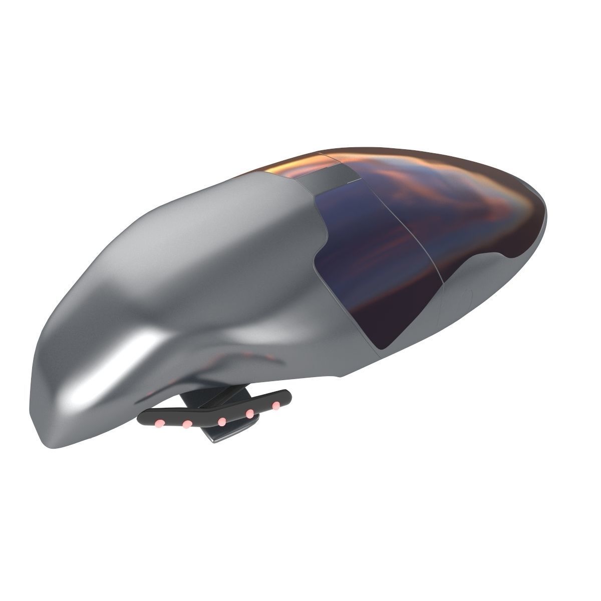 Car missile future 3D model_29