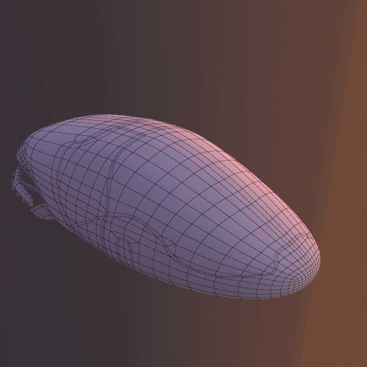 Car missile future 3D model_38