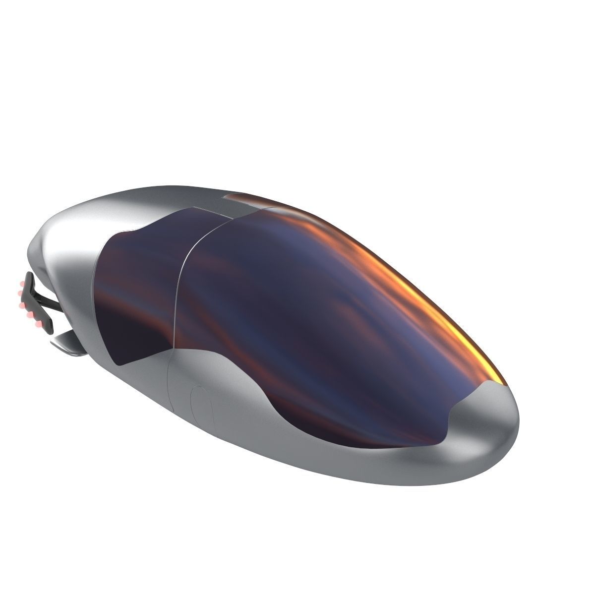 Car missile future 3D model_27
