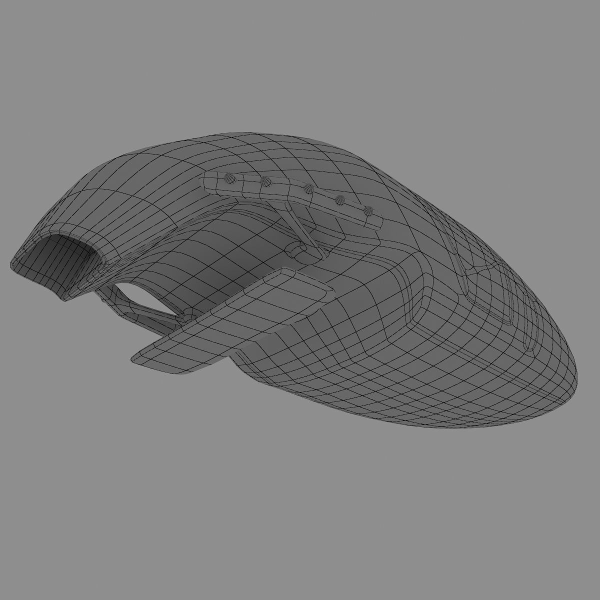 Car missile future 3D model_37