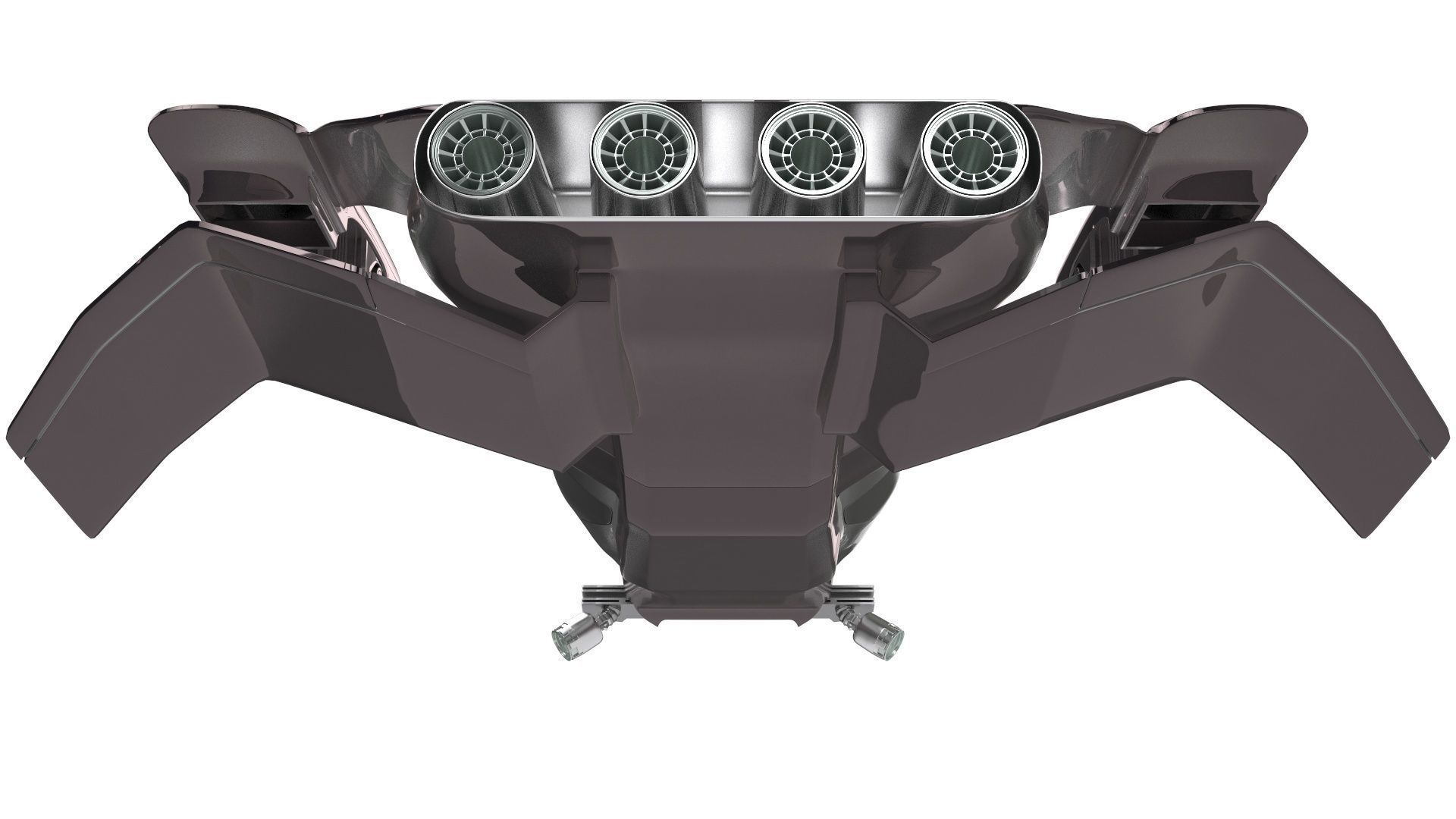 future transport ship 3D model_8