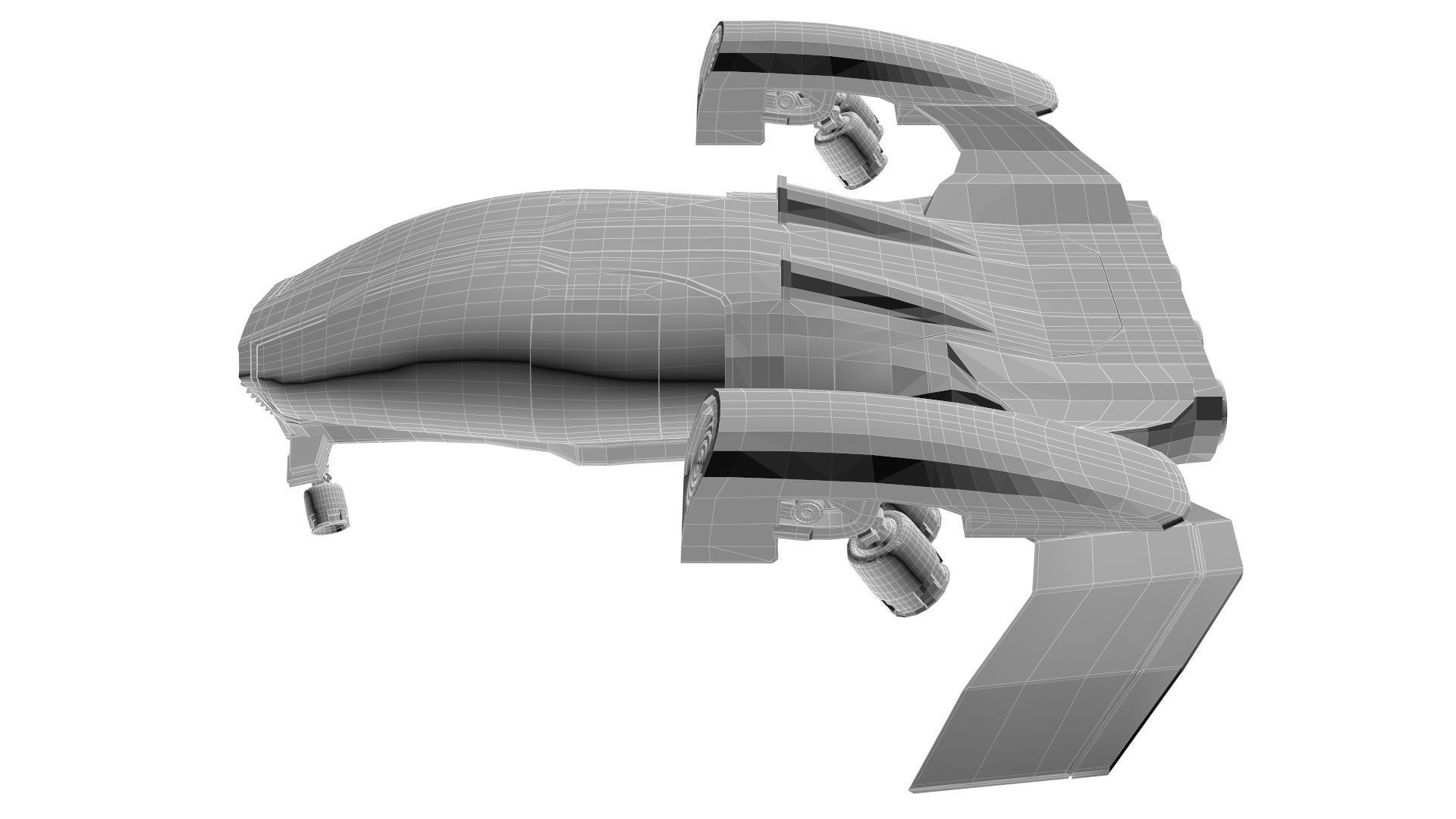 future transport ship 3D model_27