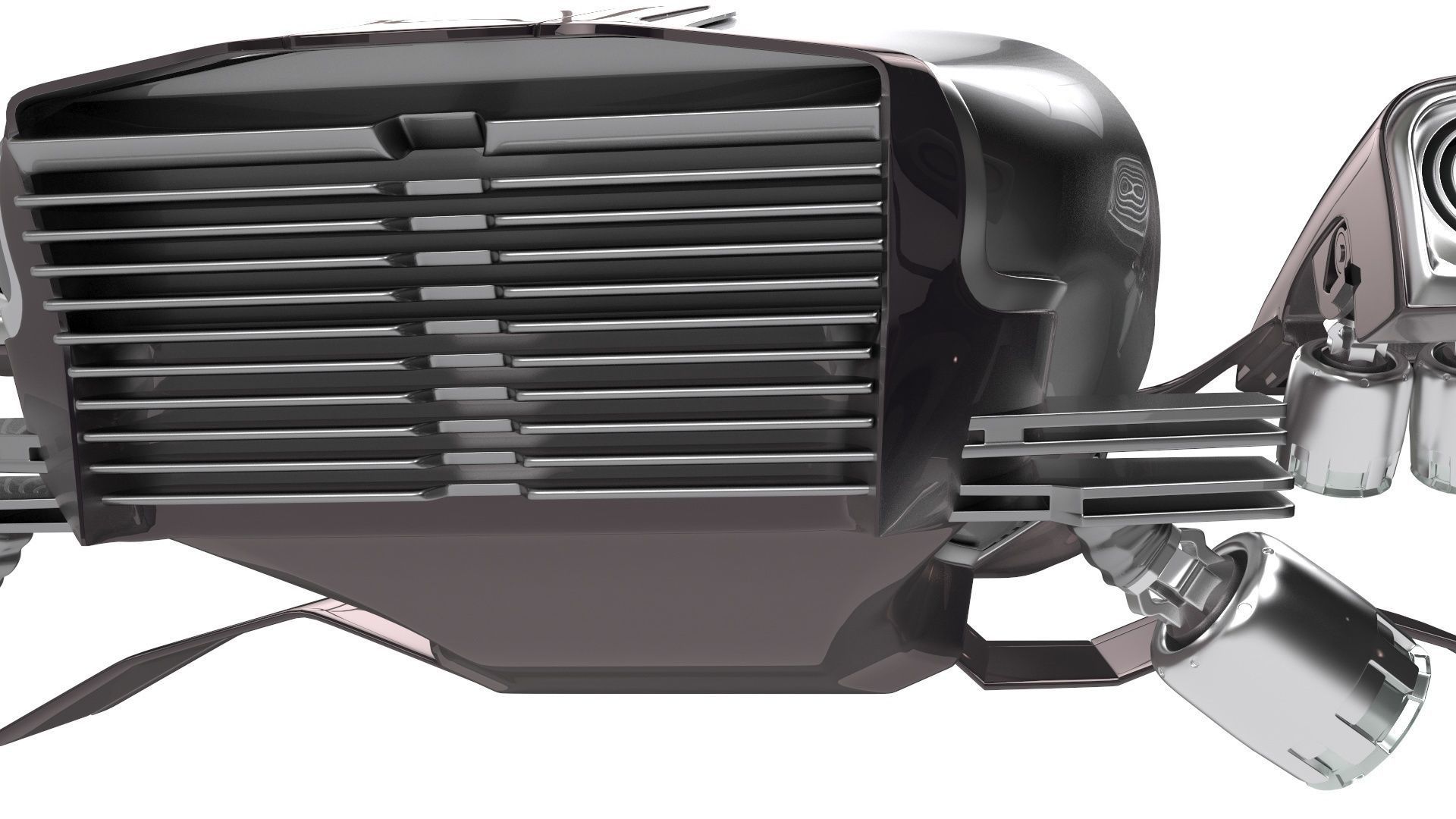 future transport ship 3D model_9