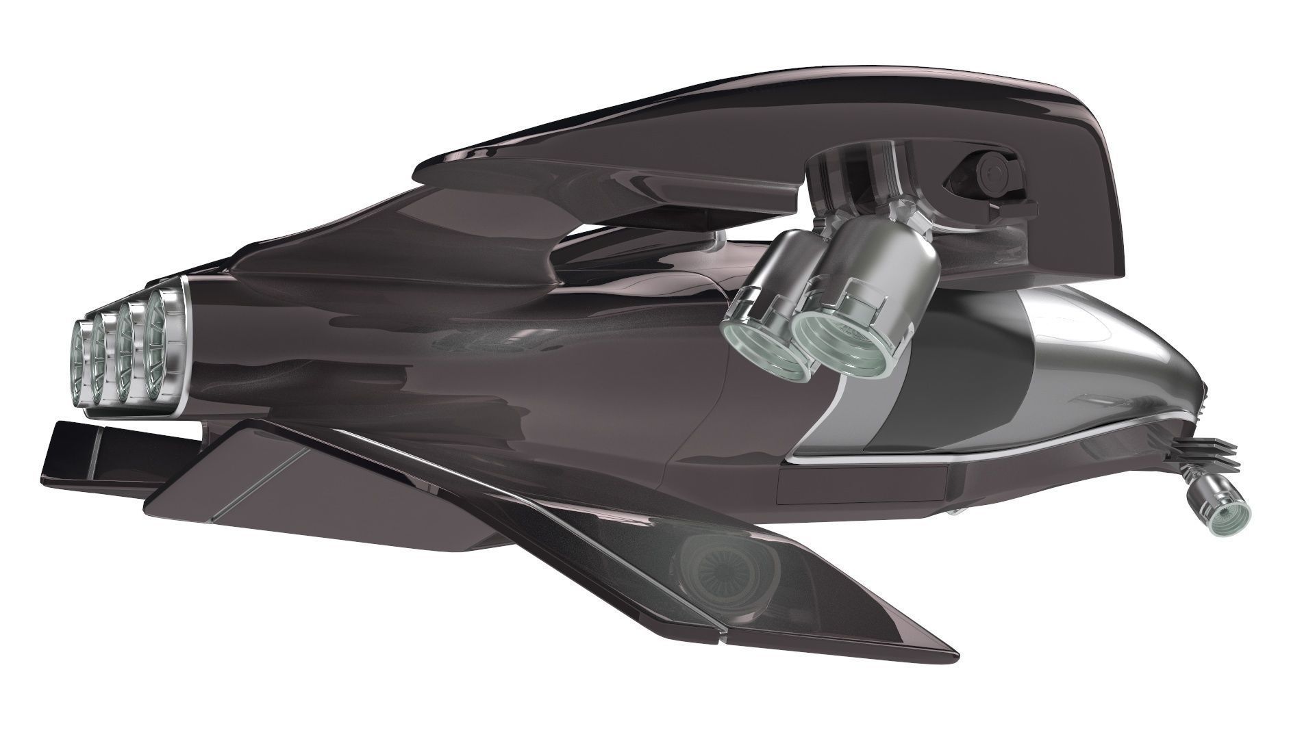 future transport ship 3D model_19