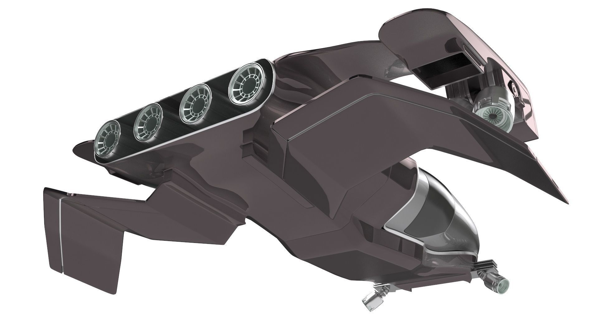 future transport ship 3D model_15