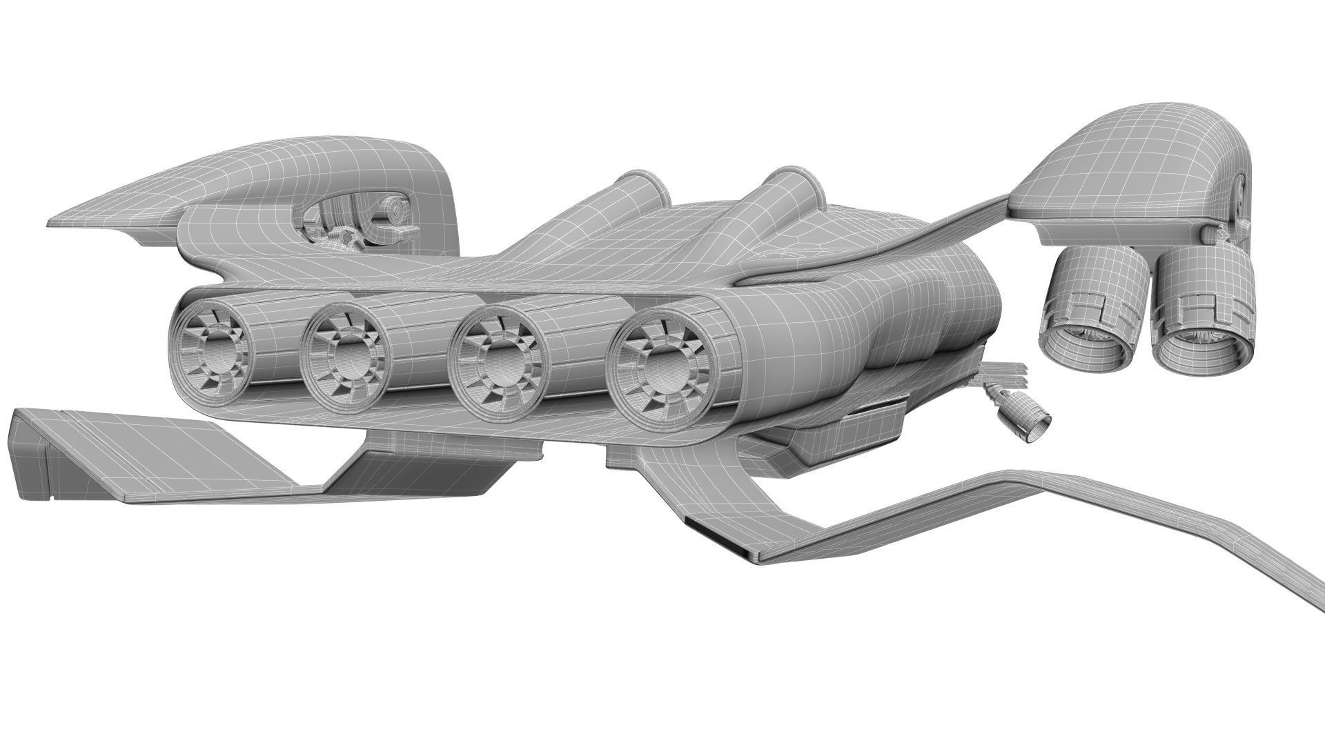 future transport ship 3D model_28