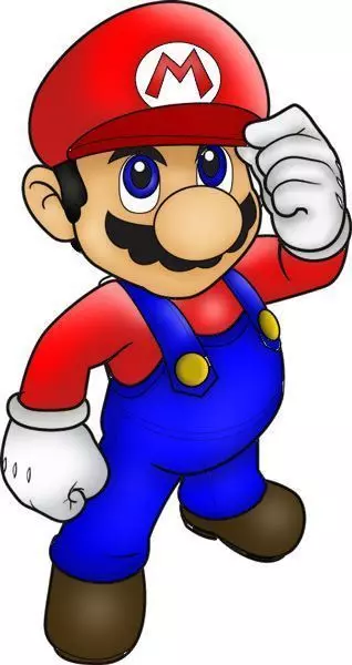 Super Mario Model 3D print model