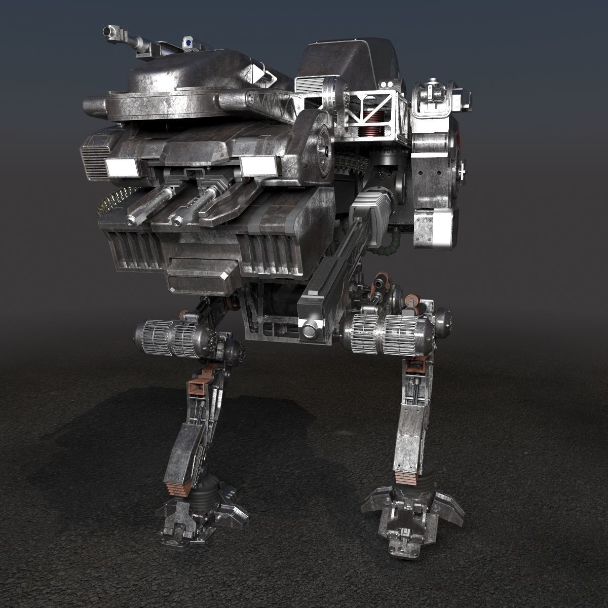robot de mech 3D model_9
