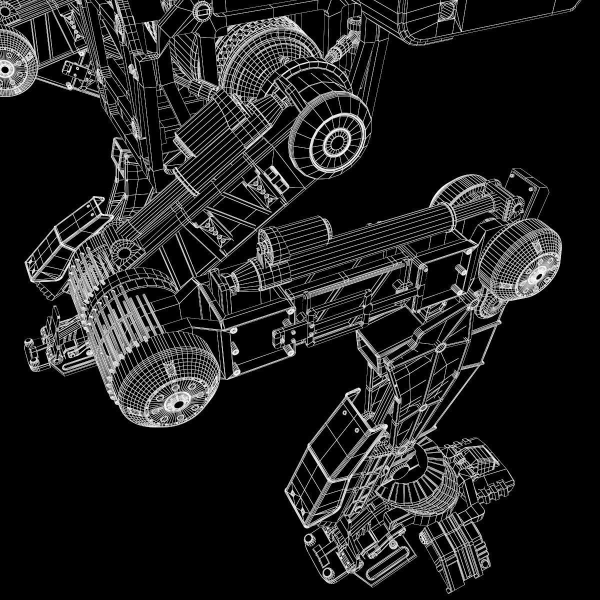 robot de mech 3D model_26