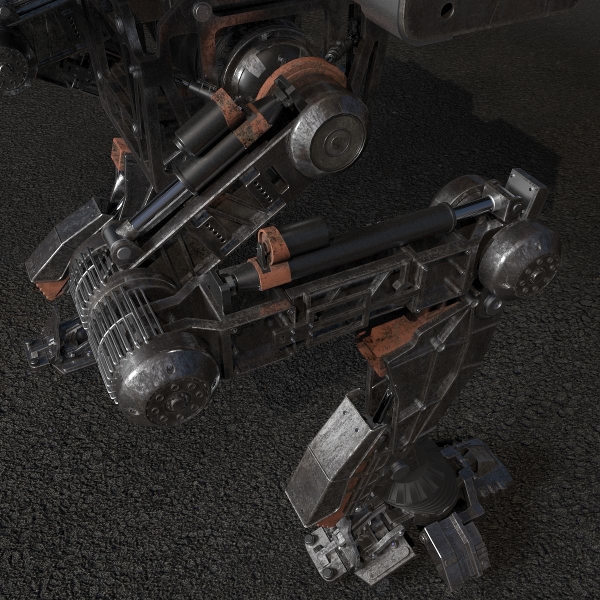 robot de mech 3D model_6