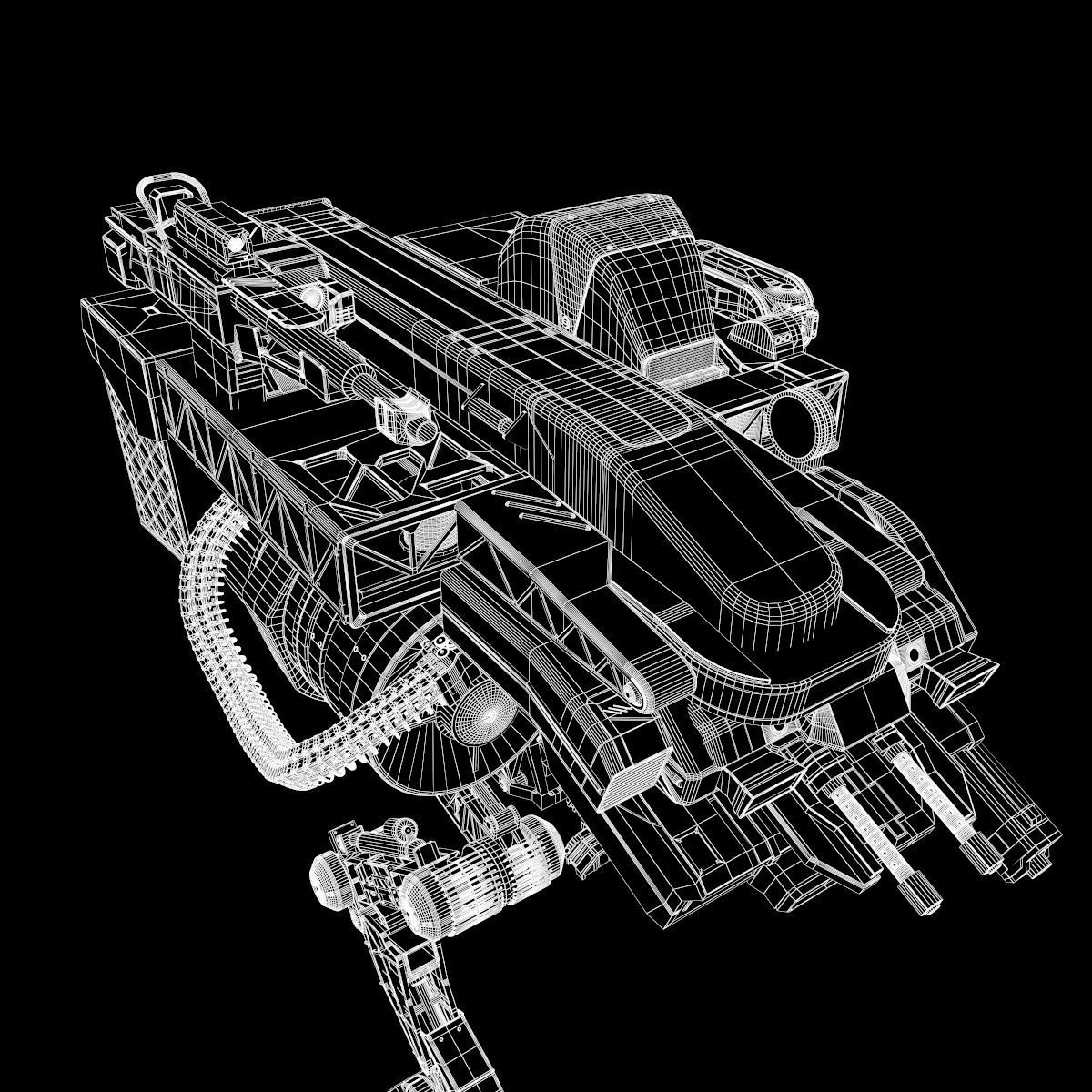 robot de mech 3D model_25