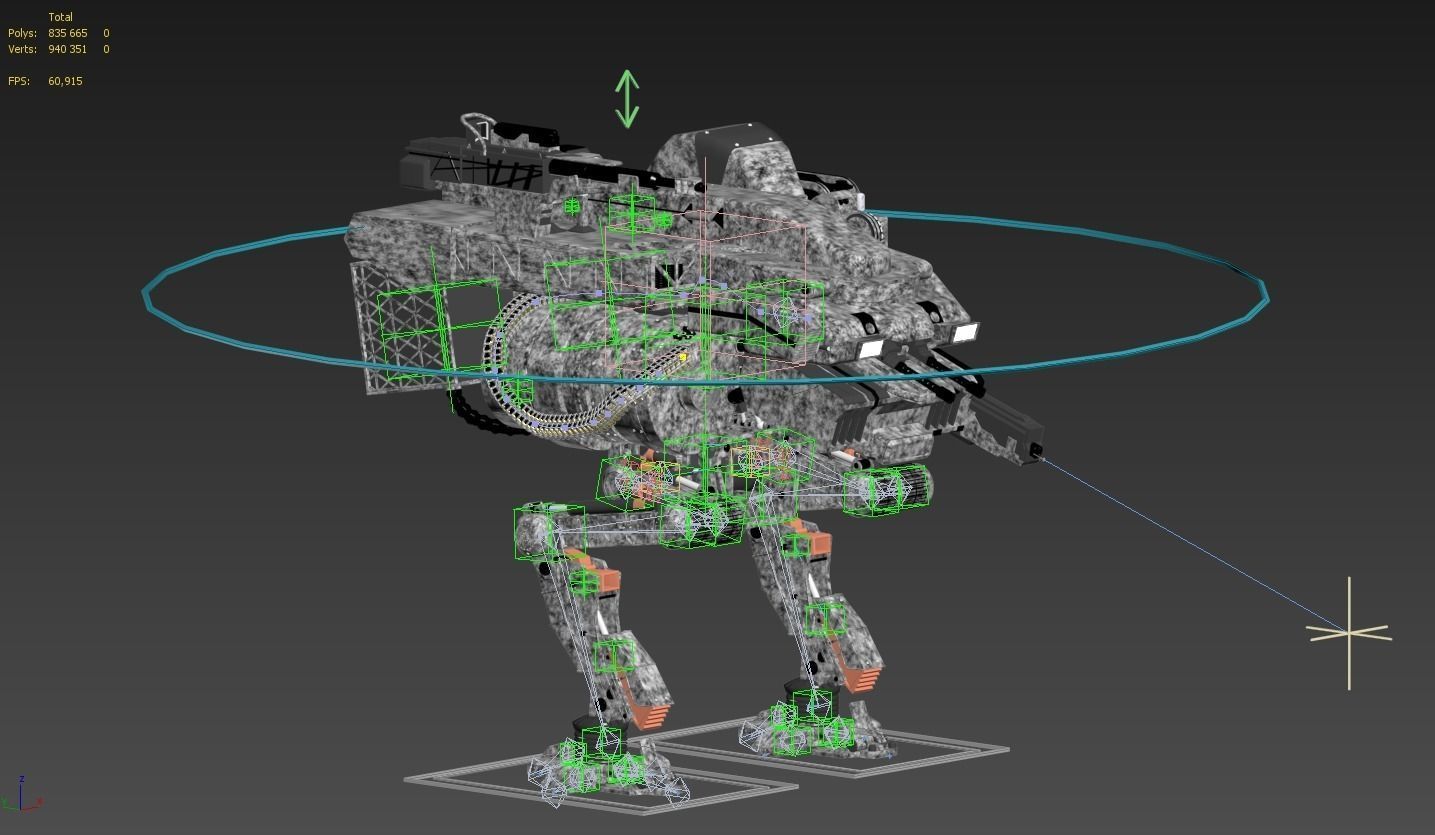 robot de mech 3D model_10