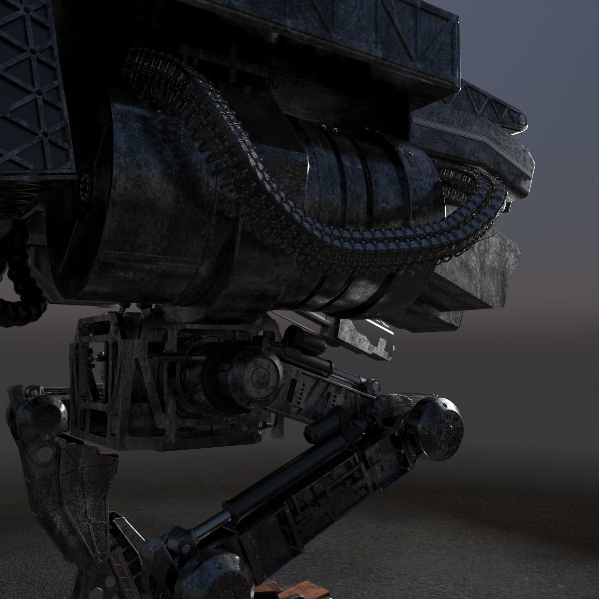 robot de mech 3D model_12